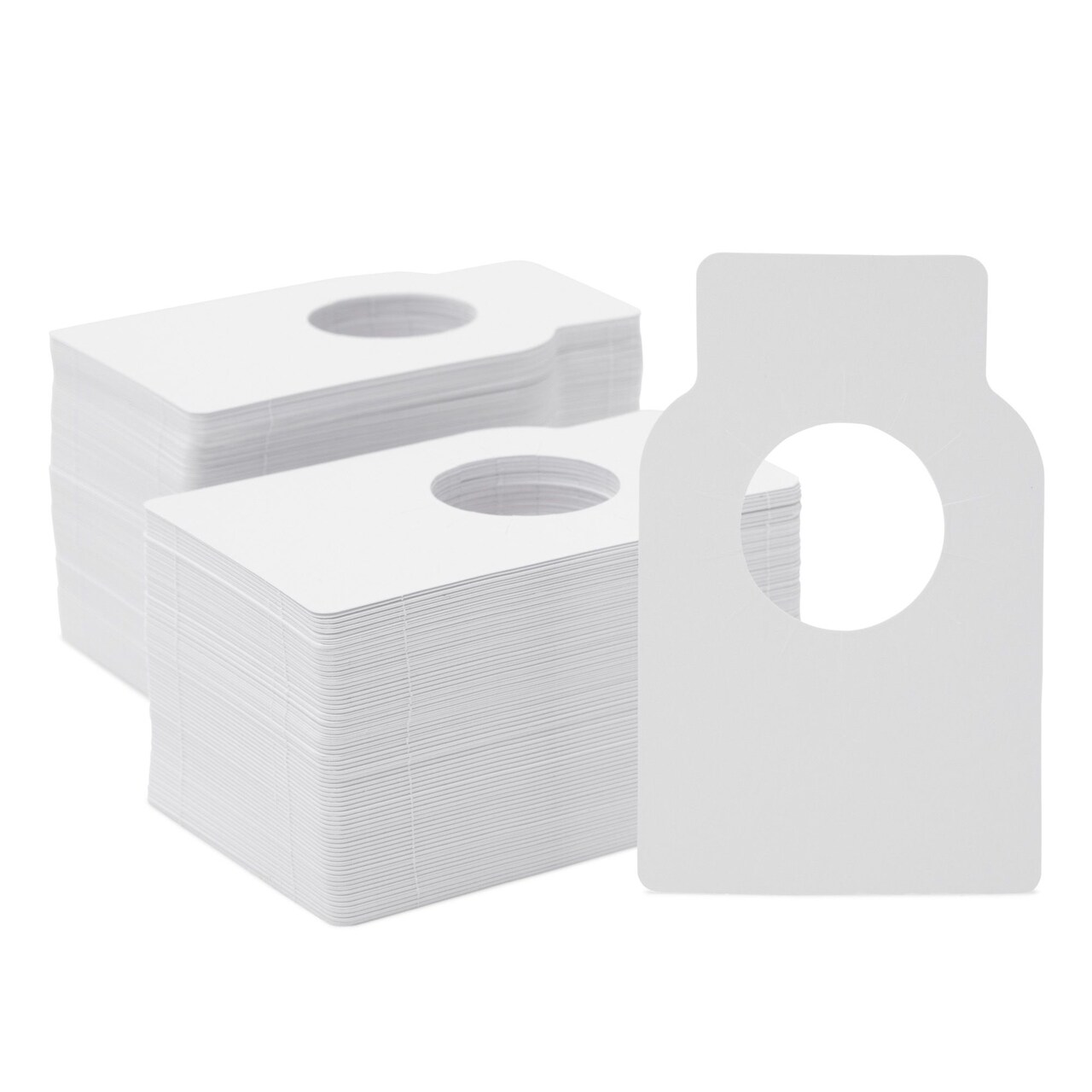 Juvale Blank Wine Bottle Tags, Cellar Labels for Organization (White, 300 Pack)